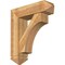 Ekena Millwork Westlake Arts and Crafts Rough Sawn Bracket w/ Offset Brace, Western Red Cedar, 8"W x 28"D x 32"H BKT0806X28X32WTL03RWR - alternate 1